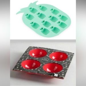 Modern Bliss Hot Chocolate Swirl Bomb Blush pineapple shaped ice mold.